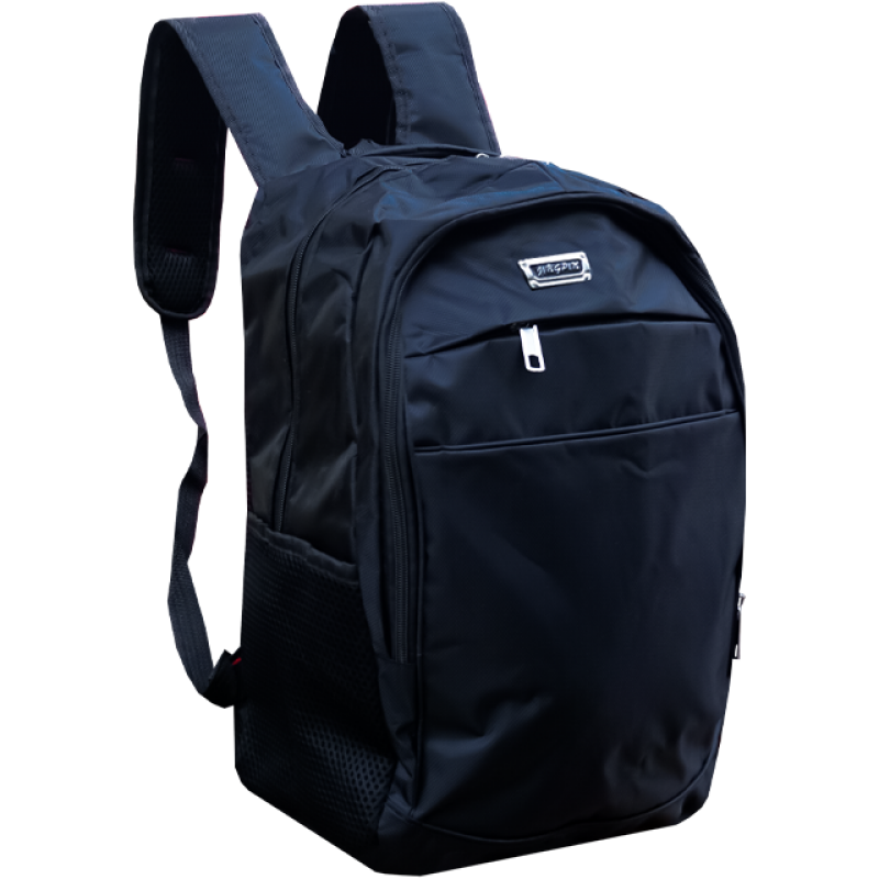 Rucsac Negru Office, cu 2 compartimente, 46x33x16 cm